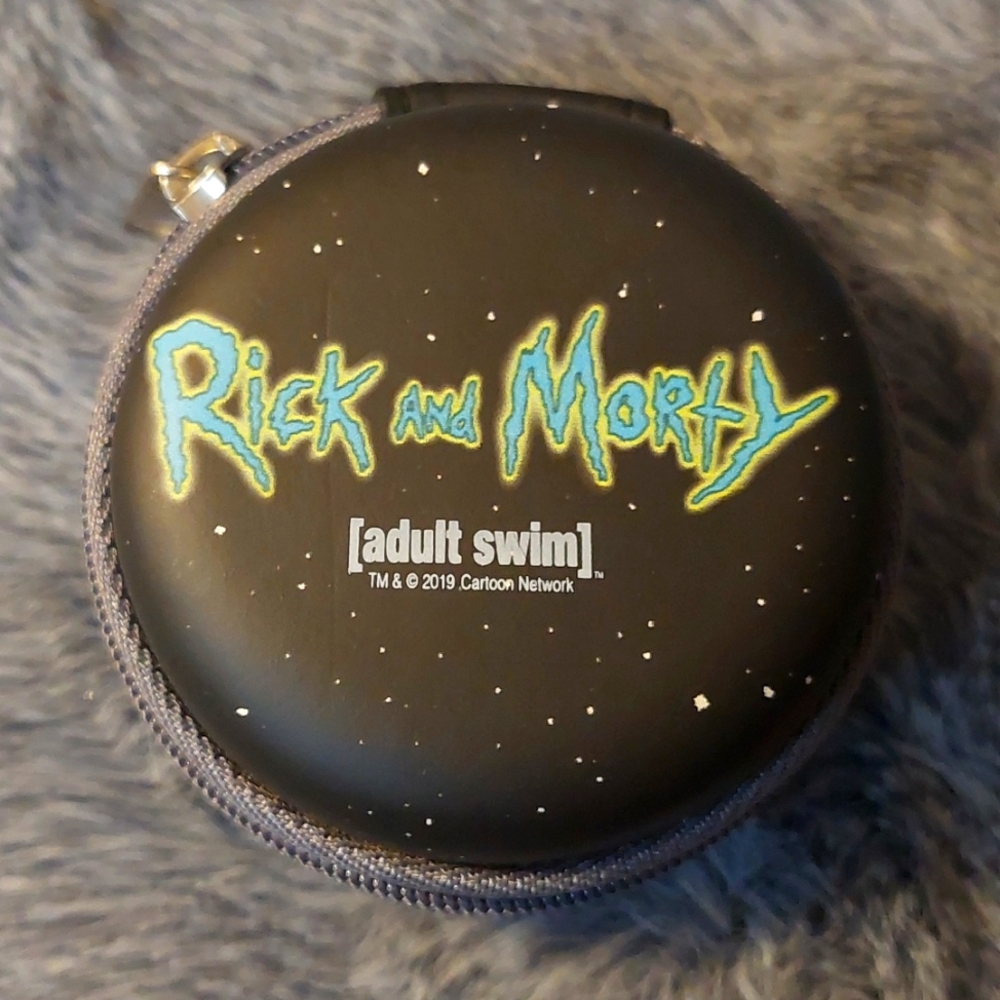 Rick and Morty Headphone with Zip Case